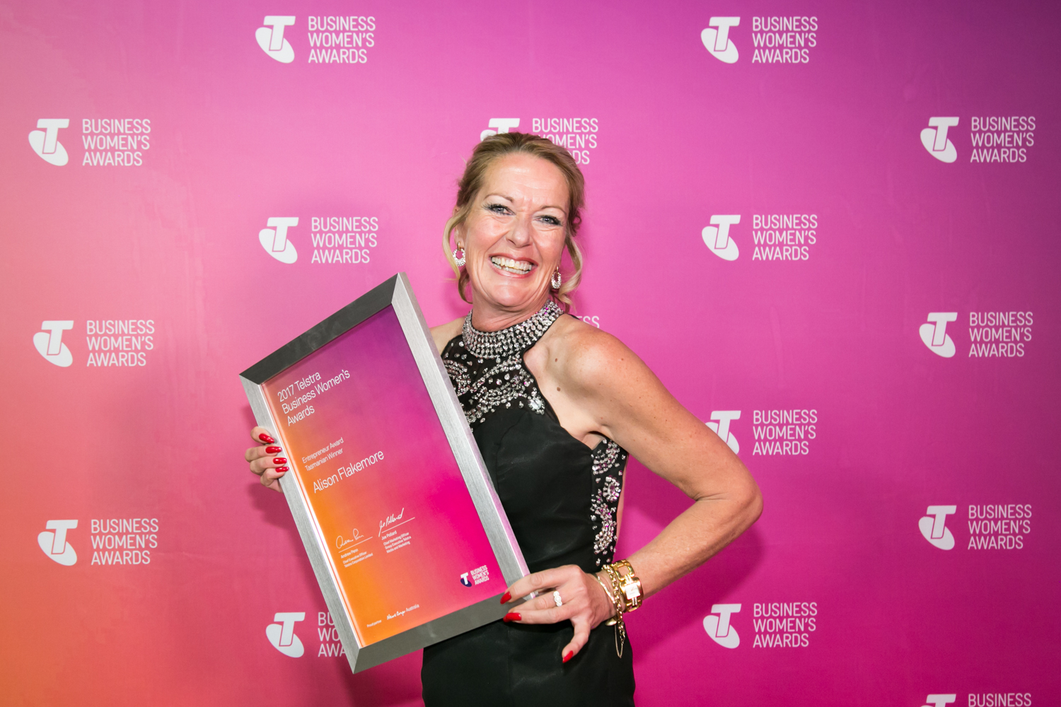 Telstra Business Women's Awards Entrepreneur Winner 2017